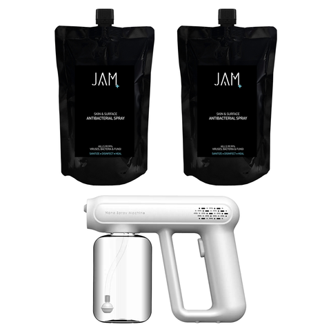 Skin & Surface Antibacterial Spray Refill 500mlx2 + Nano Sprayer Bundle