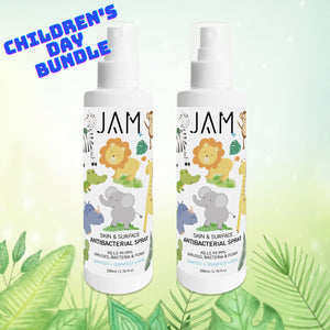 Children's Day Bundle- Skin & Surface Antibacterial Spray Bundle (200mlx2) (Animal Kingdom)