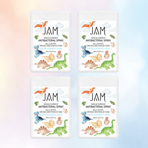 Special Edition Skin & Surface Antibacterial Pocket Spray Bundle (20mlx4) (Dino world)
